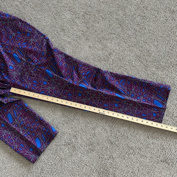 Hreski Abstract Purple Lines Golf Pants‎ – Hreski 127 Size 40/32 - Picture 5 of 8